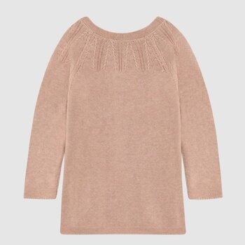 En-fant Robe en maille - Rose