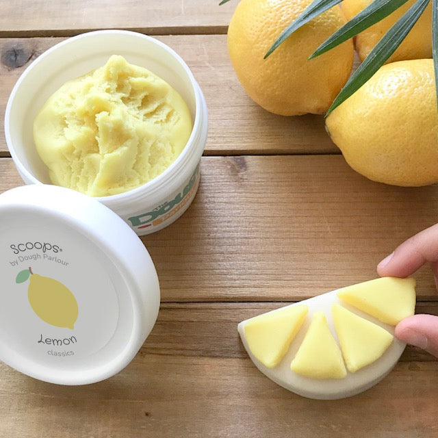 The Dough Parlour Scoops - Lemon - Pâte à modeler parfumée