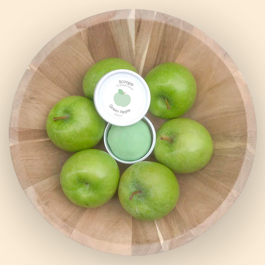 The Dough Parlour Scoops - Green apple - Pâte à modeler parfumée