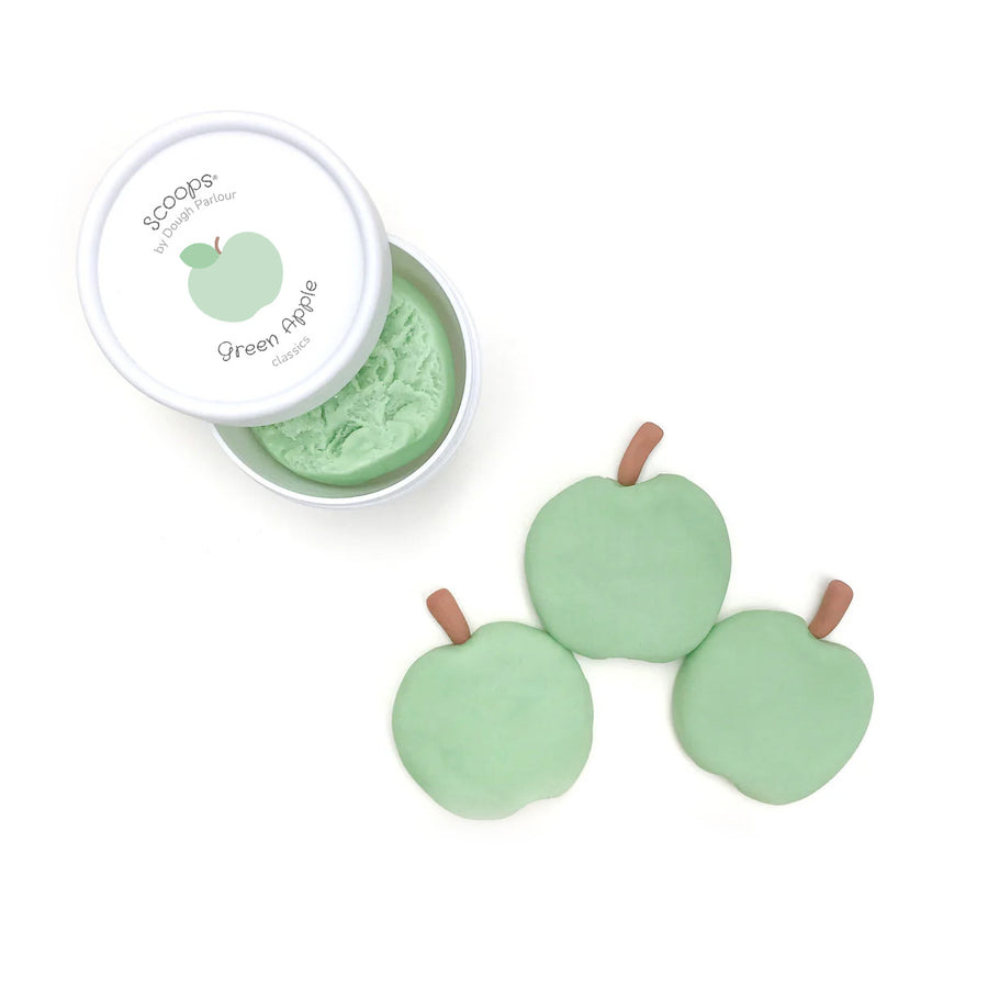 The Dough Parlour Scoops - Green apple - Pâte à modeler parfumée