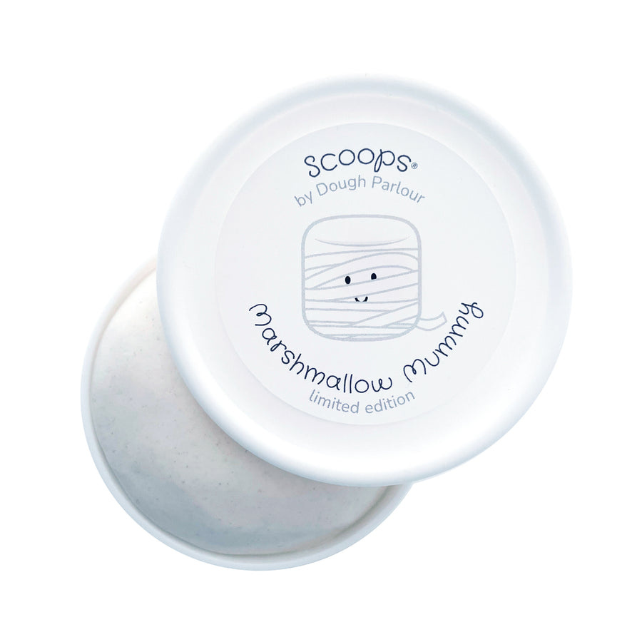 The Dough Parlour Scoops - Marshmallow Mummy - Pâte à modeler parfumée