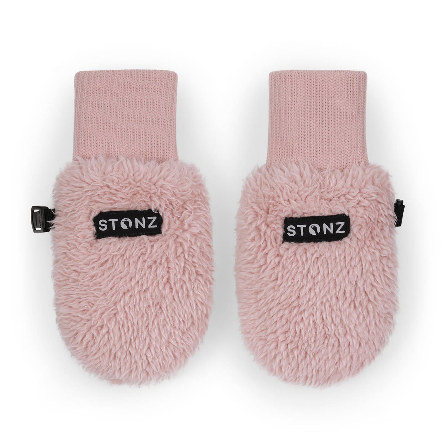 Stonz Mitaines Nest en sherpa - Blush