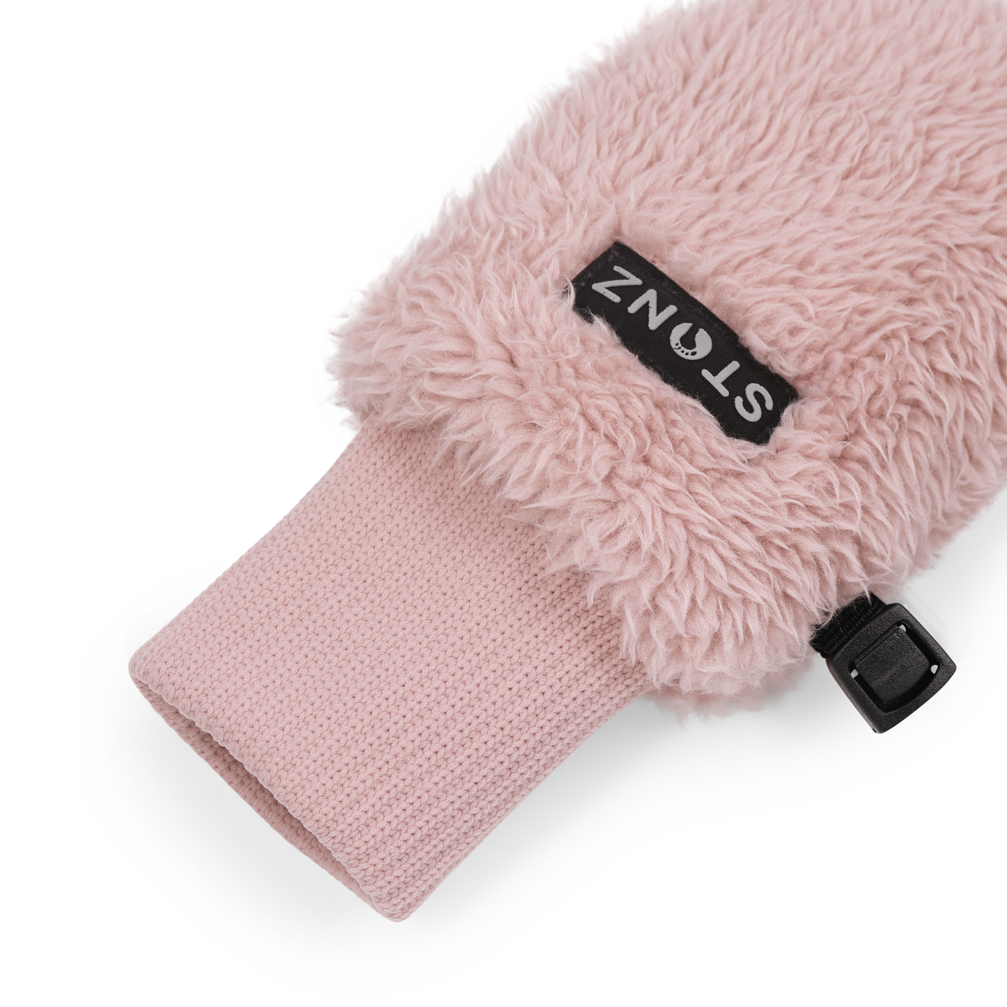 Stonz Mitaines Nest en sherpa - Blush