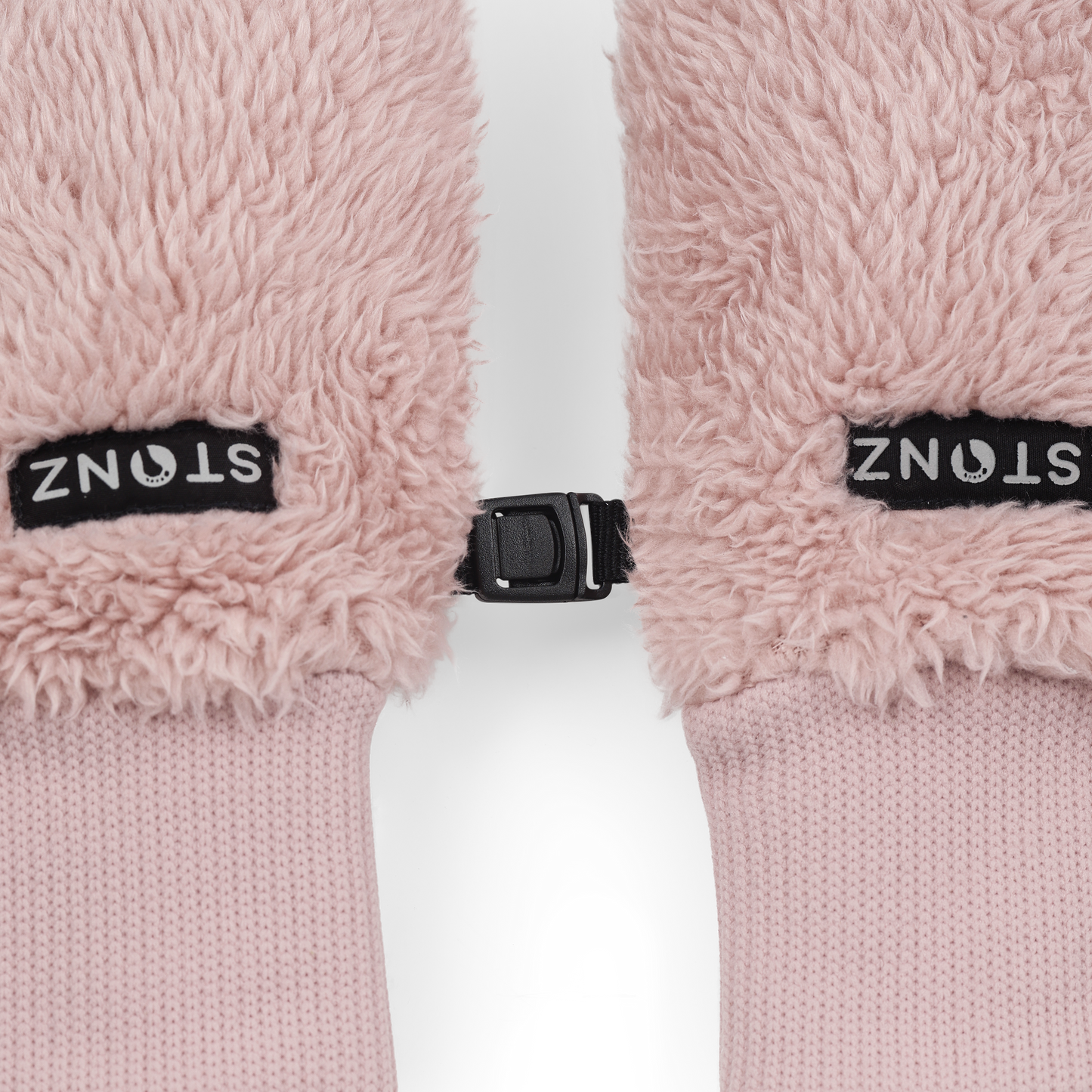 Stonz Mitaines Nest en sherpa - Blush - Enfant