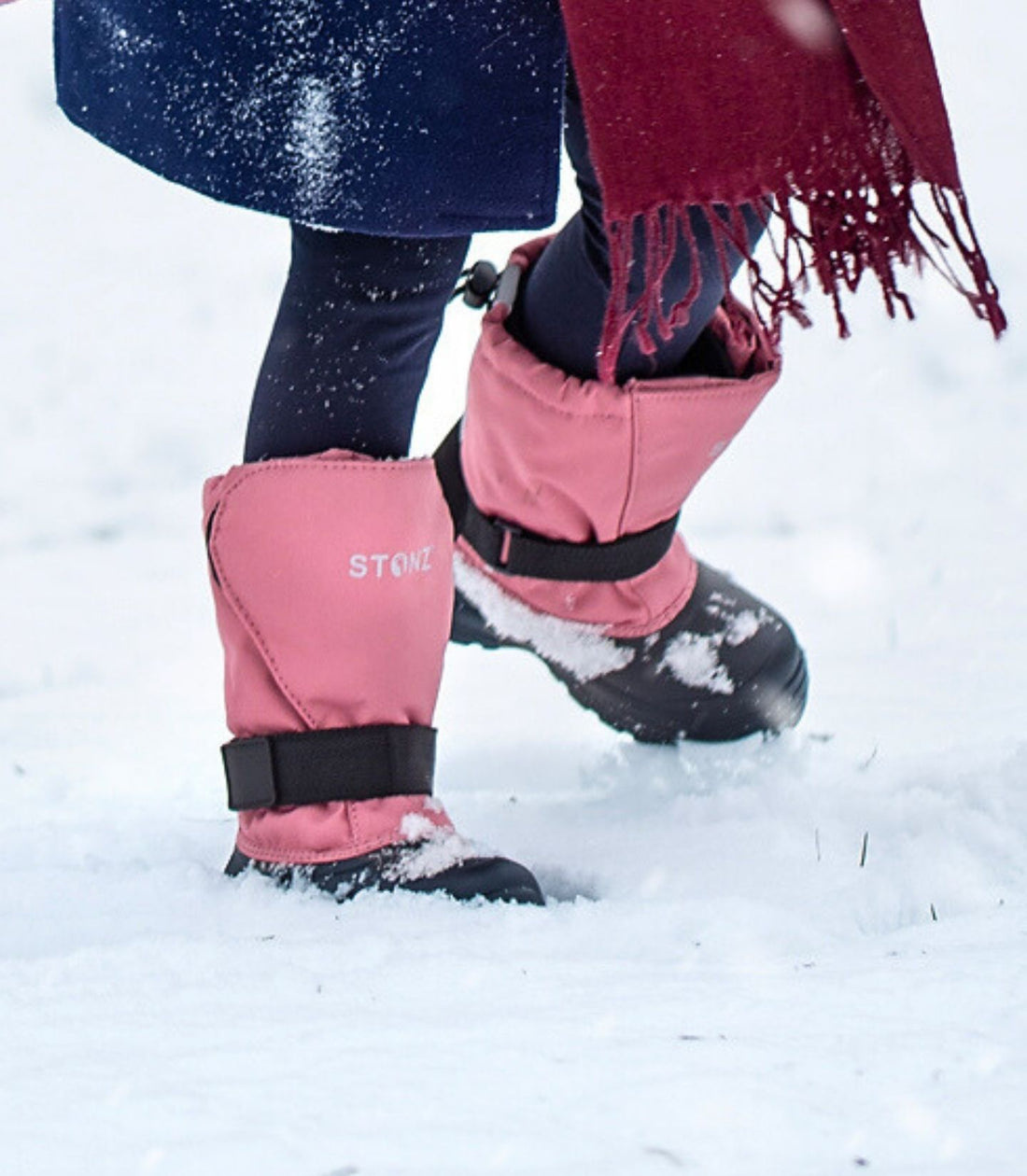 Stonz Bottes Trek - Enfant - Dusty rose