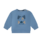 minymo Sweatshirt chien avec os - Bluefin