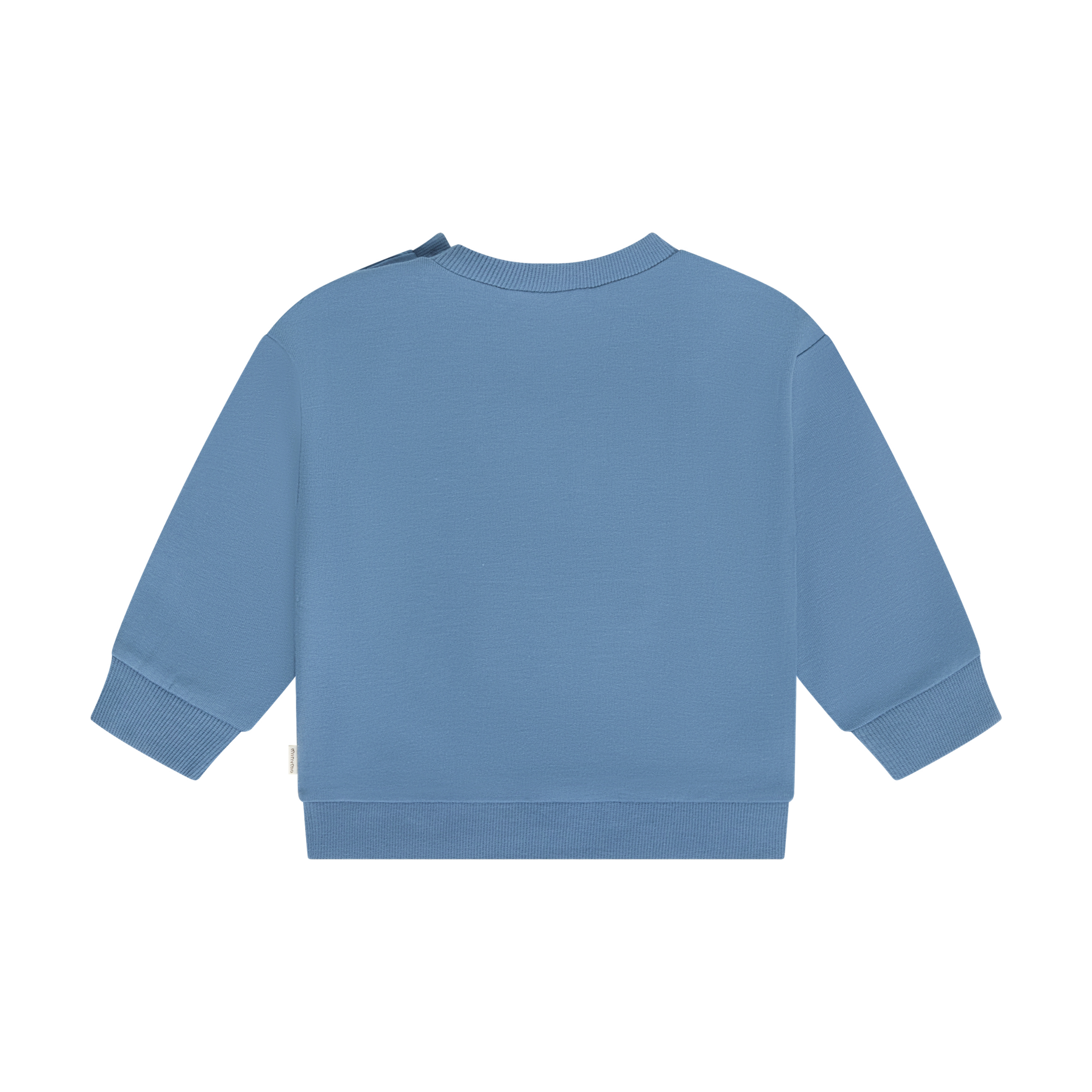 minymo Sweatshirt chien avec os - Bluefin
