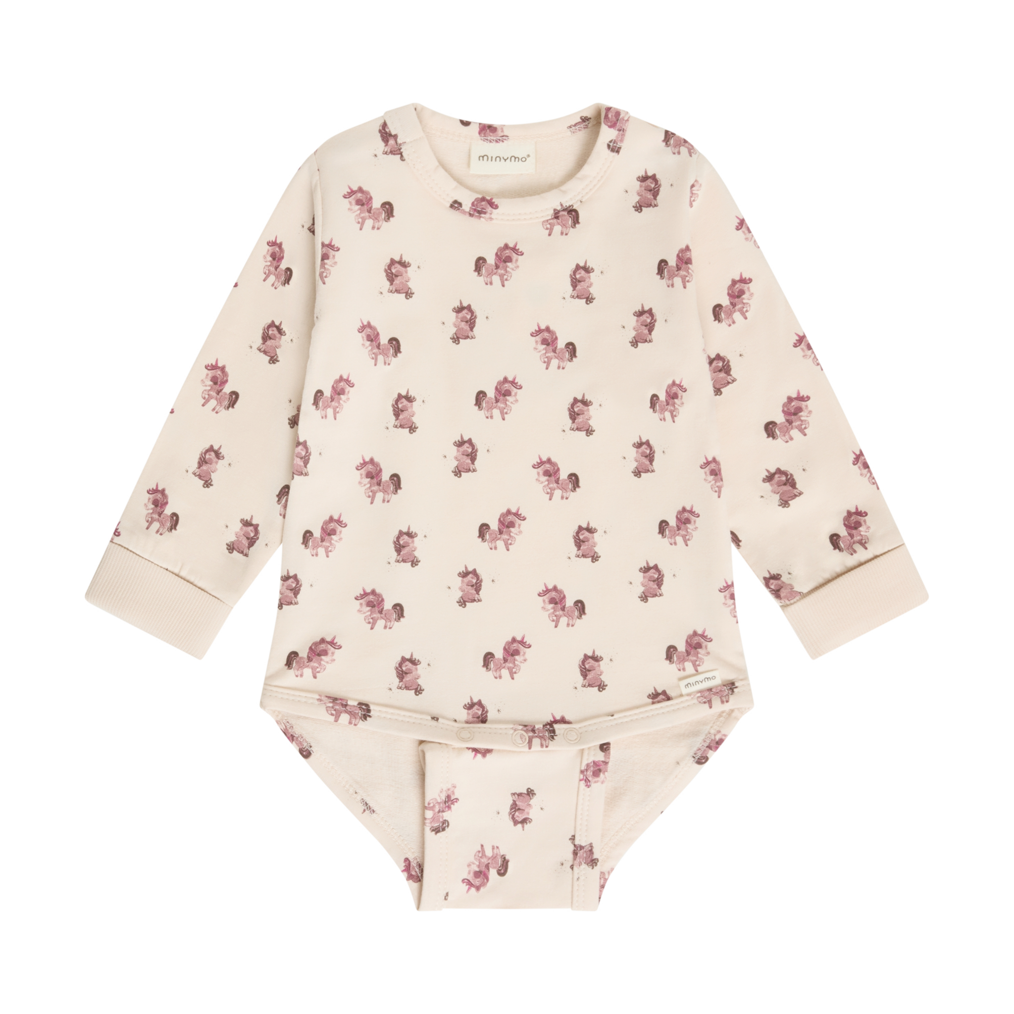 minymo Cache-couche à imprimé de licorne - Pink tint