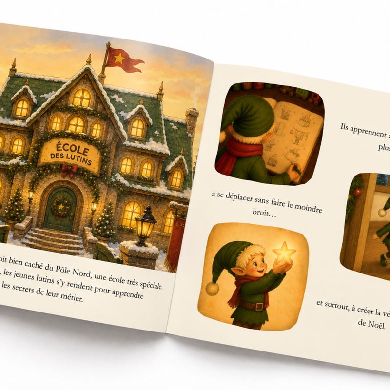 Bajoue L'arrivée du petit lutin - L'histoire
