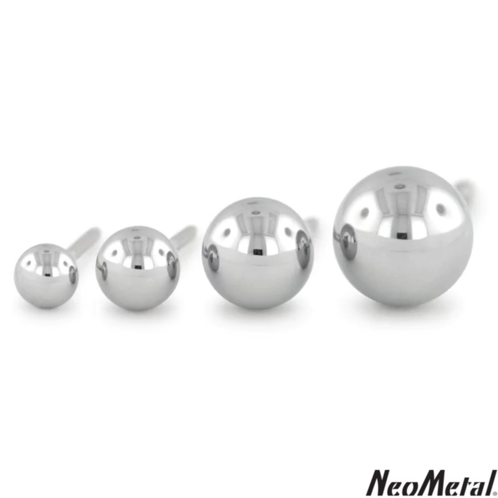 Neometal Titanium Threadless Ball