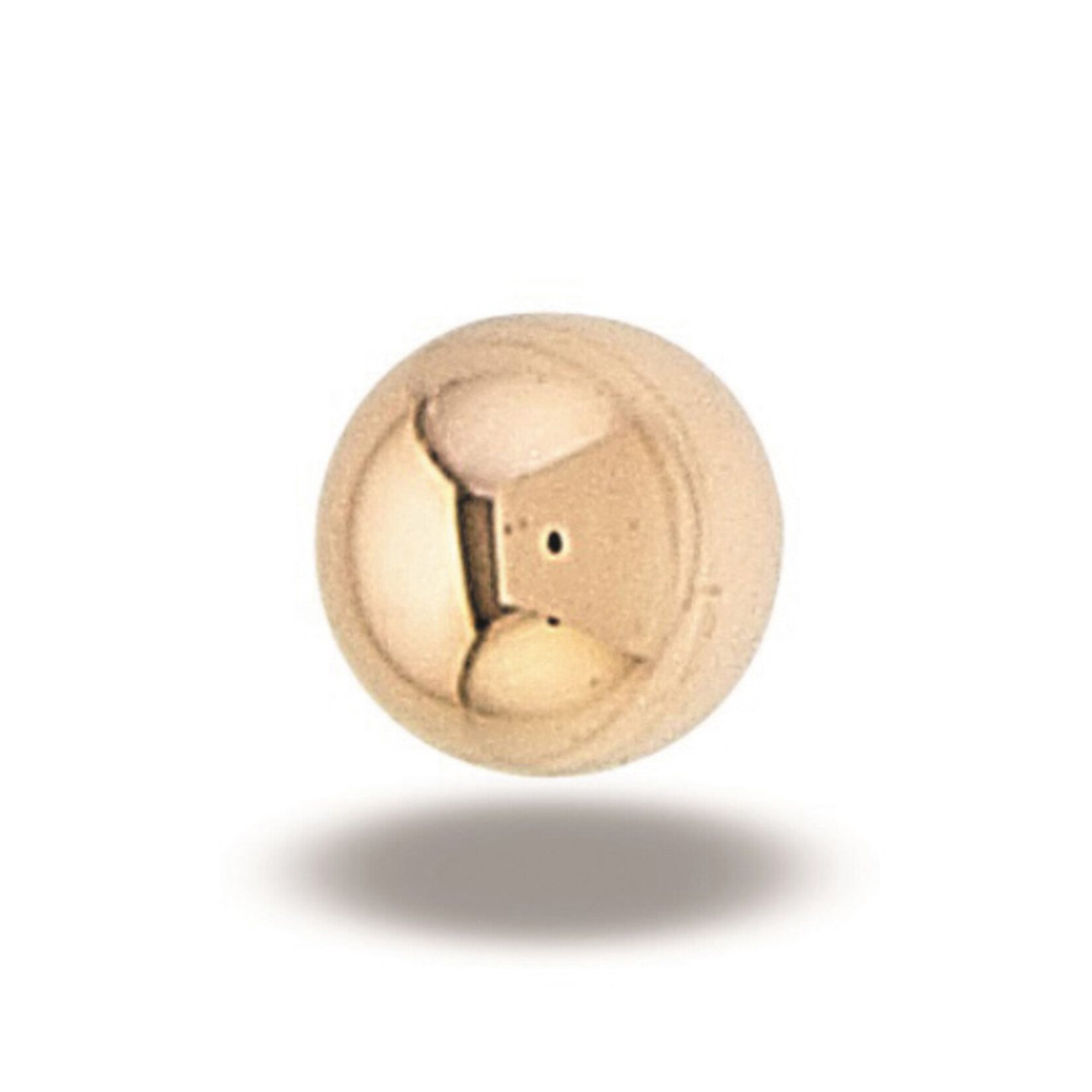 Body Gems Gold Threadless Ball