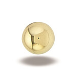 Body Gems Gold Threadless Ball