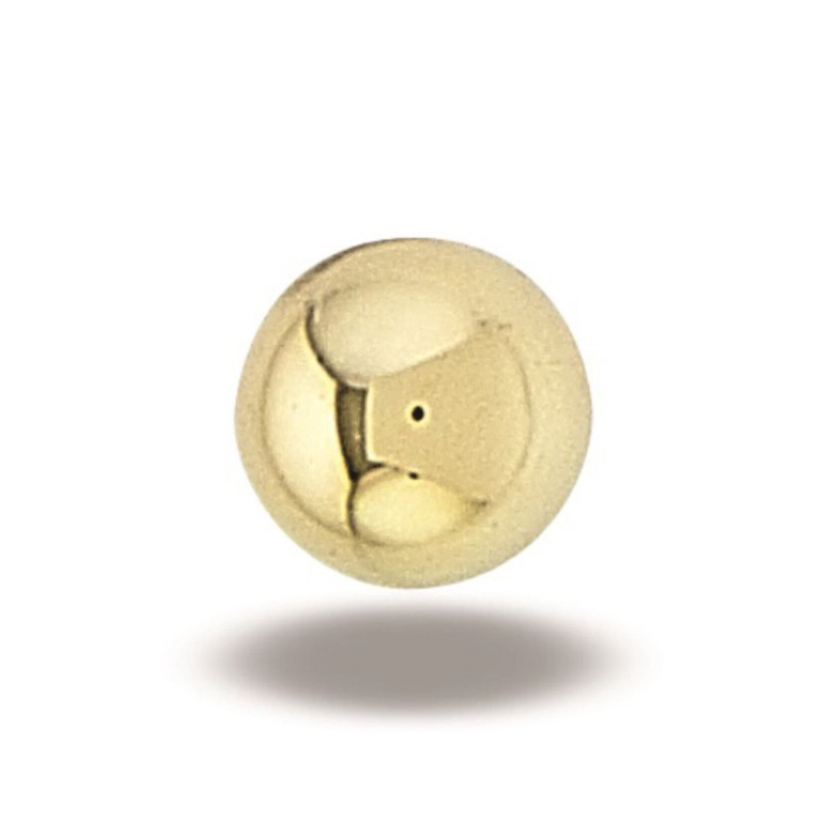 Body Gems Gold Threadless Ball
