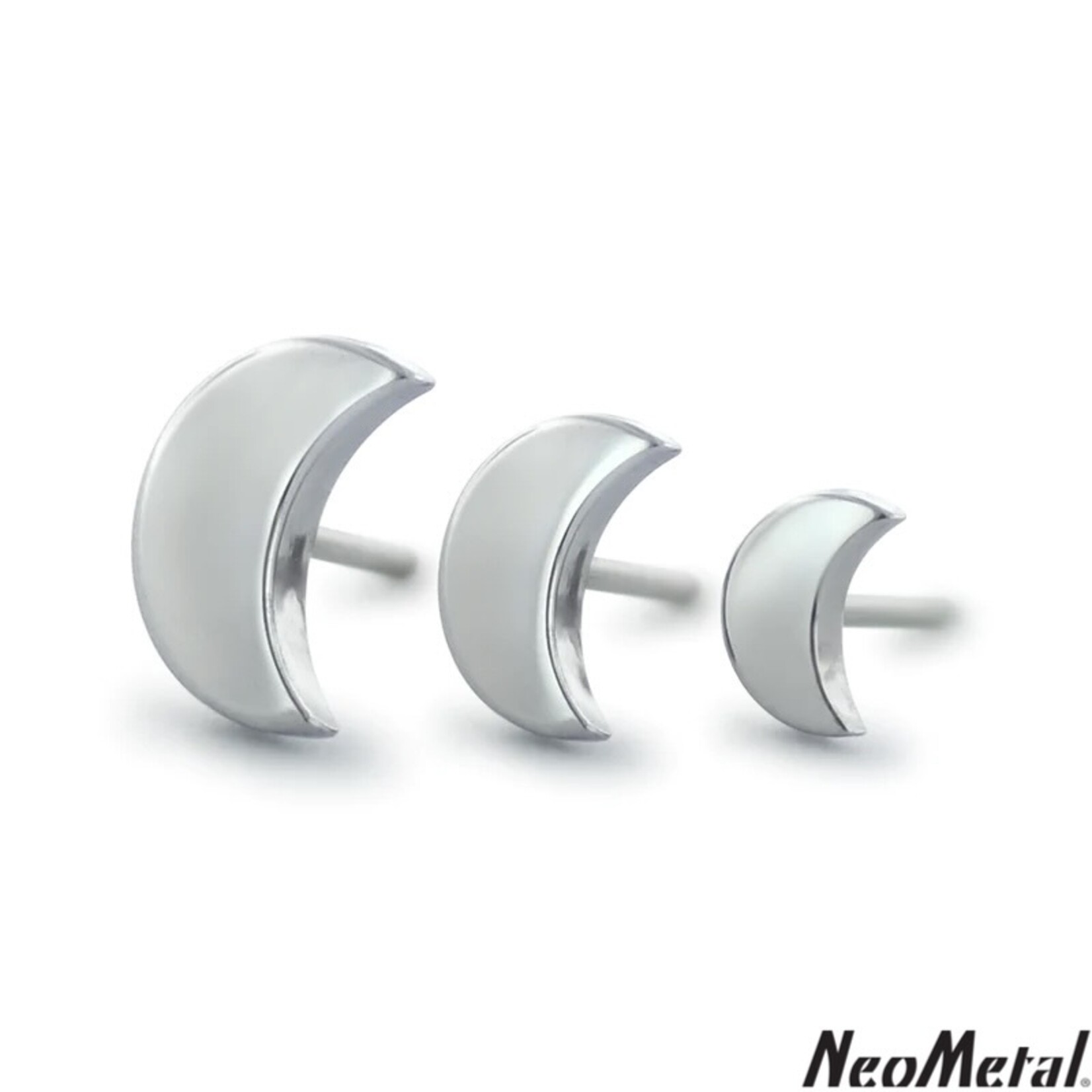 Neometal Titanium Threadless Moon