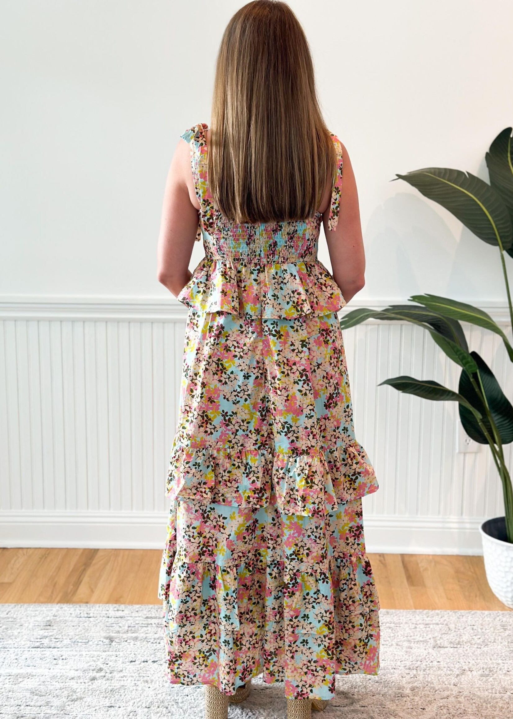 Isabell Floral Tiered Maxi