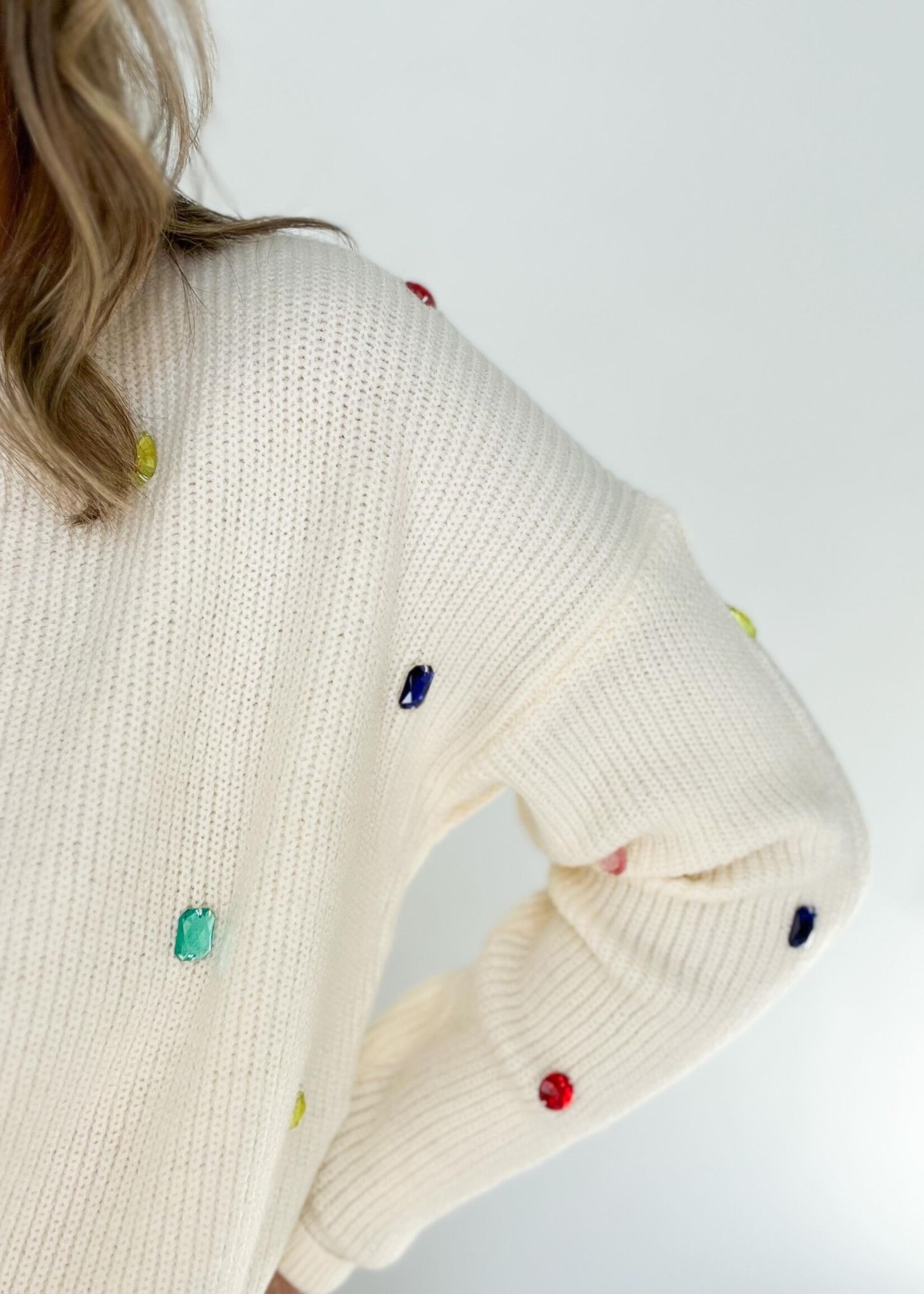 Jeweled Sweater