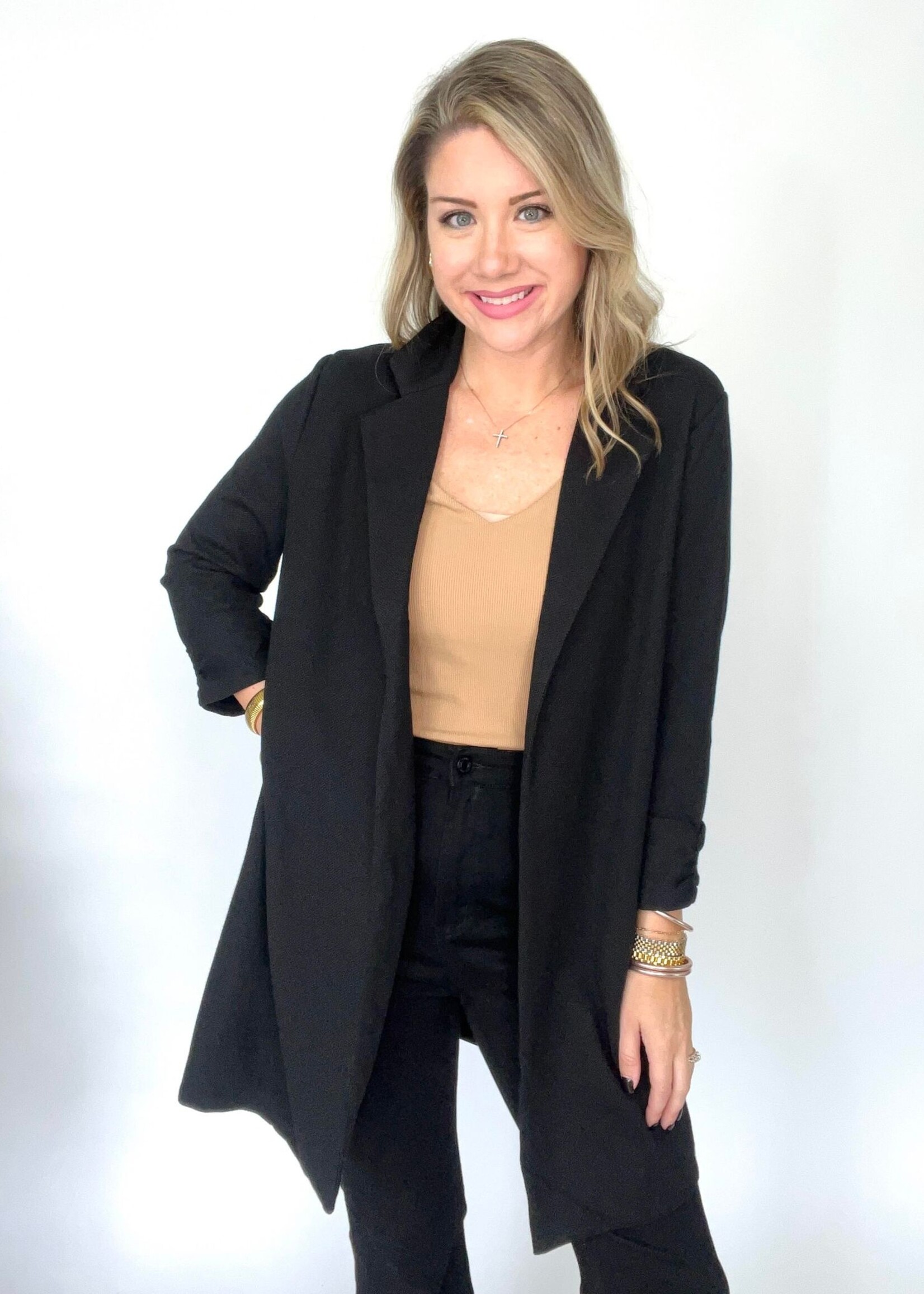 Lapel Duster Jacket