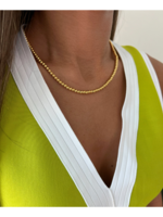 kiss me kate 4mm Gold Bead Necklace