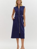 Entro Nova Zip Midi Dress
