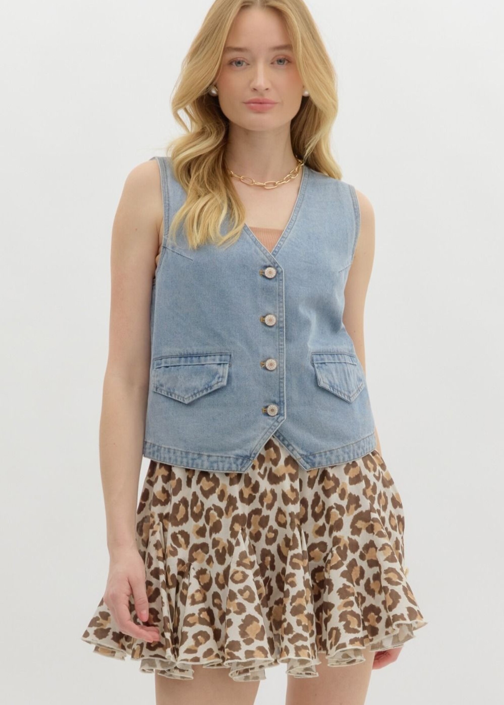 Entro Demi Denim Vest
