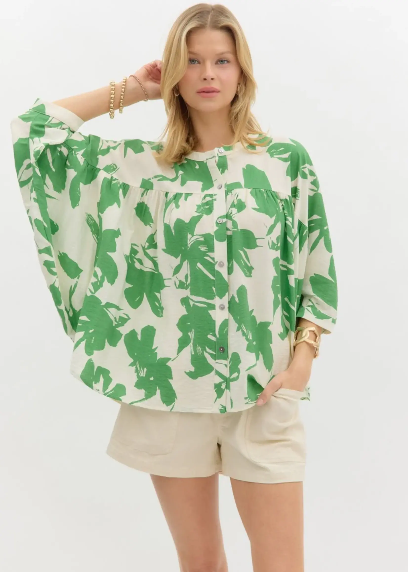 Entro Juniper Bloom Top
