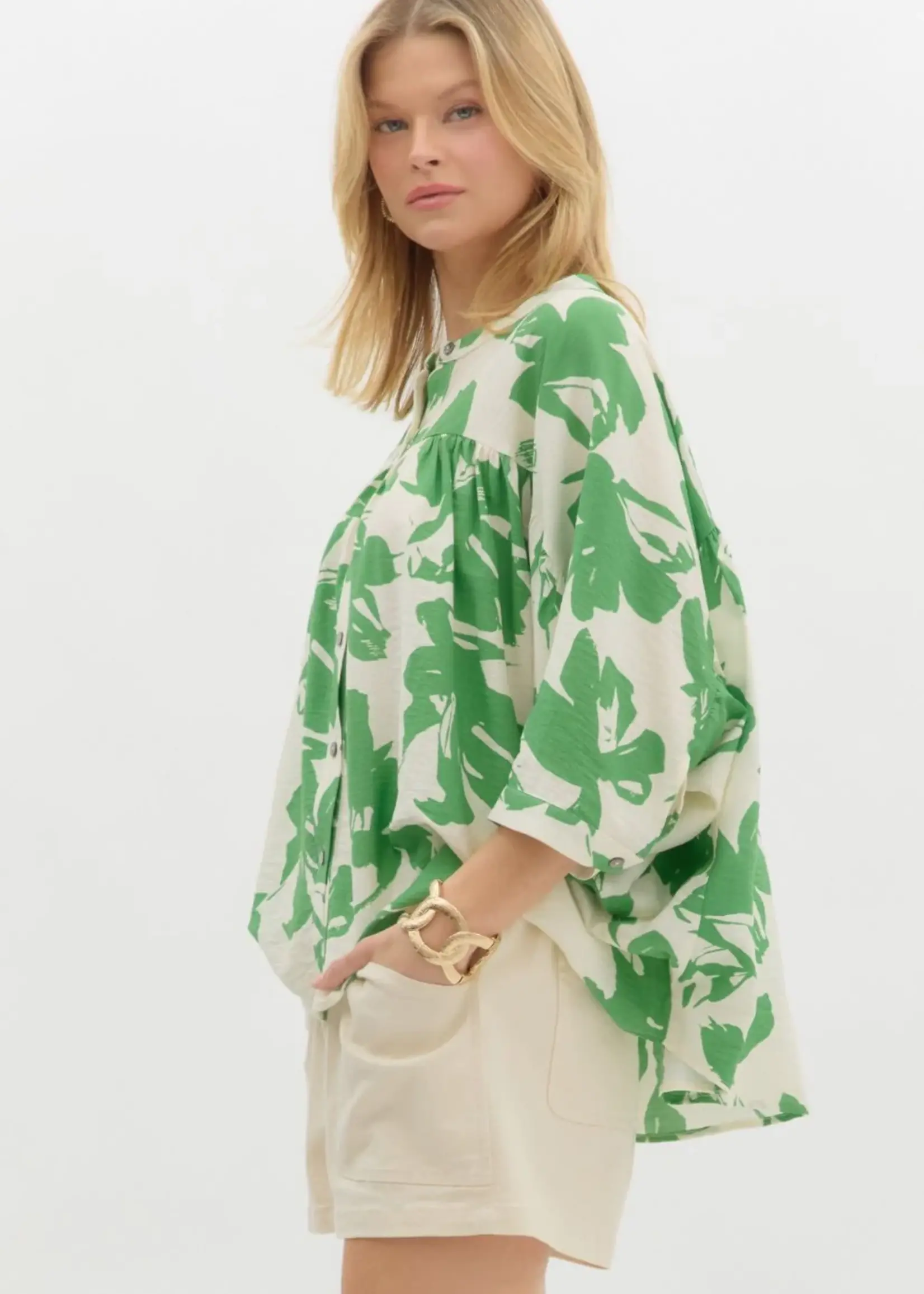 Entro Juniper Bloom Top