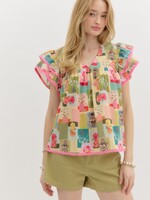 Entro Solstice Bloom Top