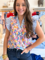 Entro Meredith Floral Top
