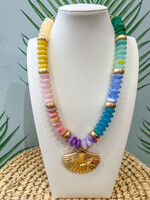 Sunset Shell Necklace