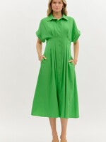 Entro Lush Jade Midi Dress