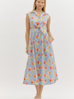 Entro Kimberly Knot Closure Dress