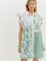 Entro Dana Accent Strap Dress
