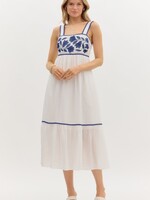 Entro Addie Floral Midi Dress