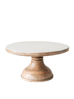 Wooden Enamel Cake Stand- 30% OFF