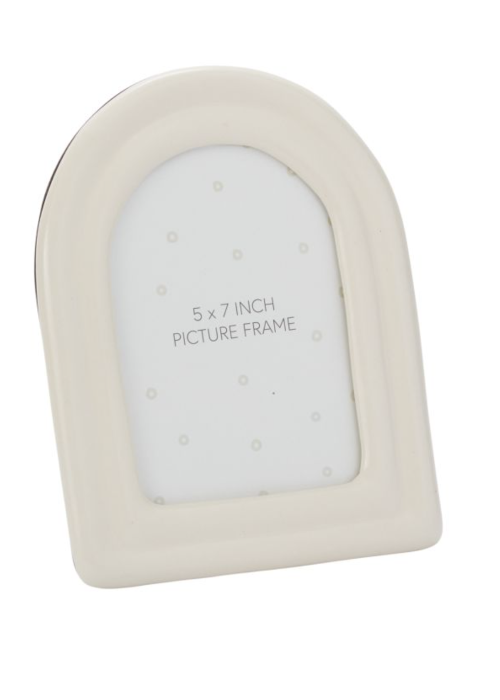 White Arch Ceramic Frame (5x7)