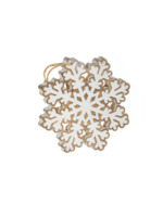 Wooden Snowflake Ornament