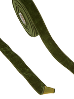 1.5" Green Velvet Ribbon