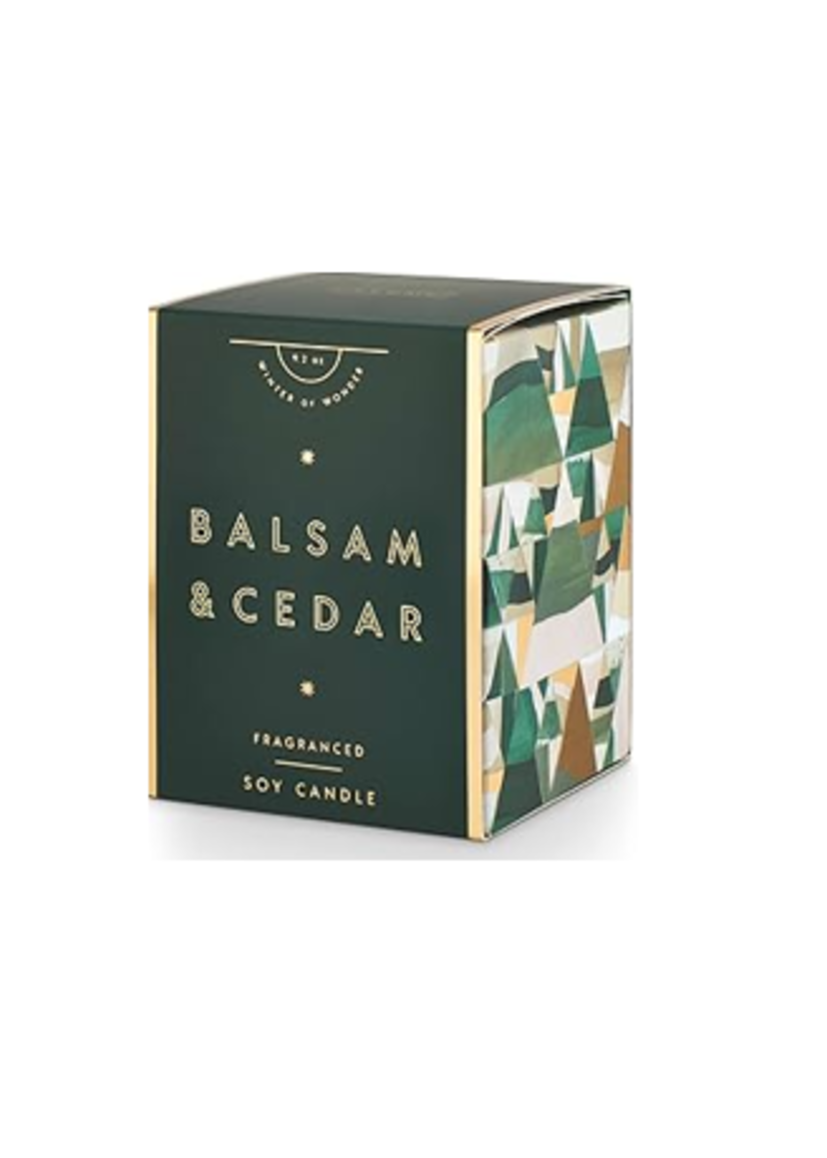 Balsam & Cedar Glass Candle