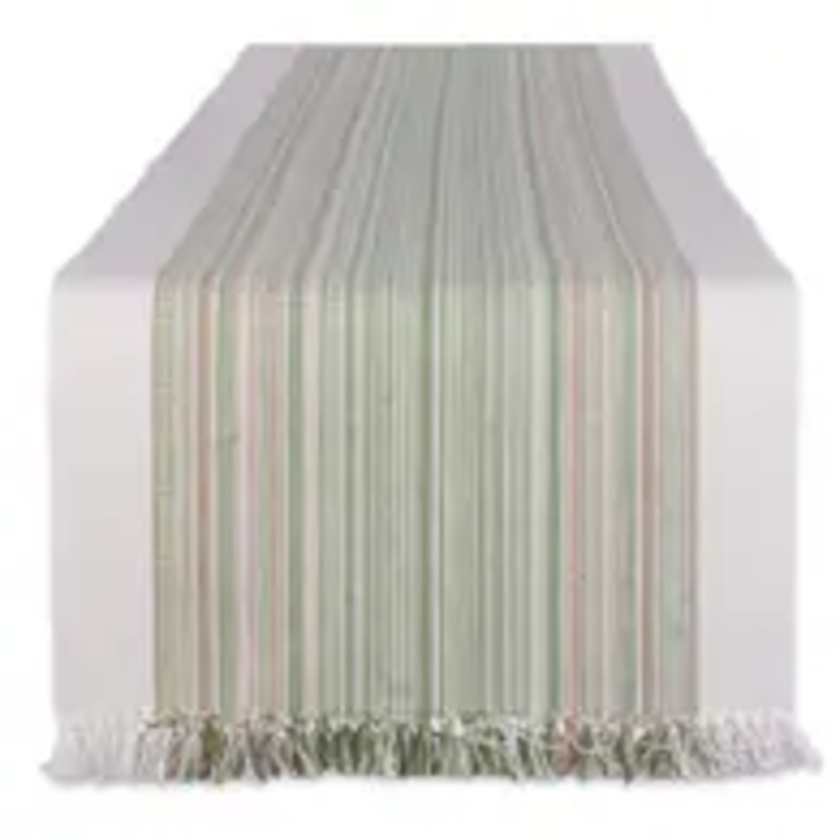 Design Imports Striped Thyme Table Runner