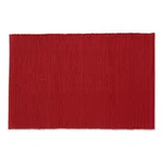 Design Imports Woven Placemat, Garnet