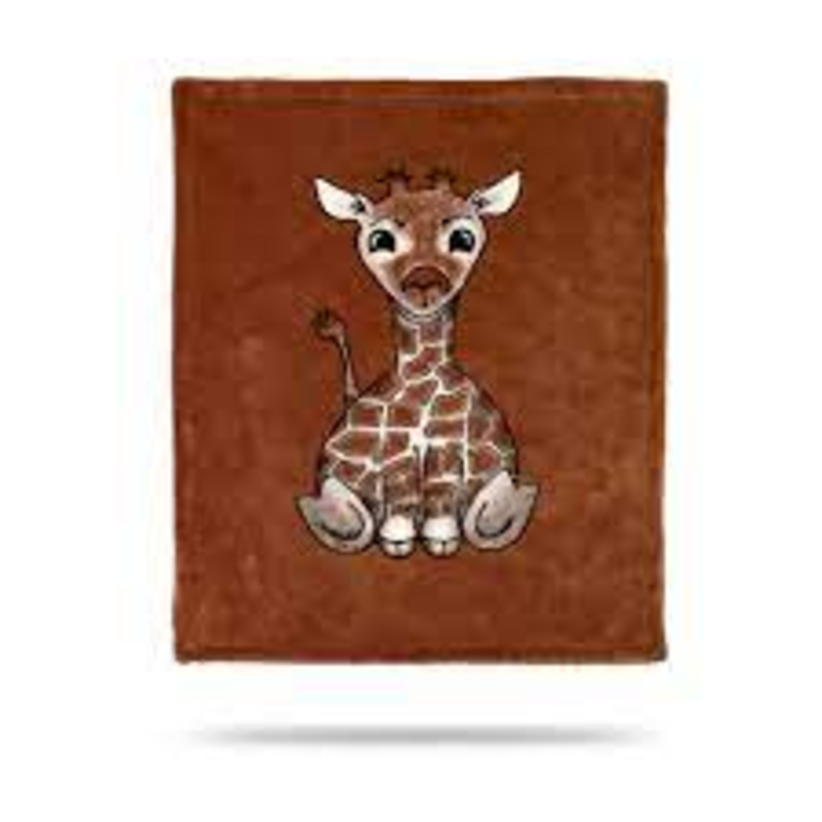 Denali Denali Baby Blanket Giraffe Spice