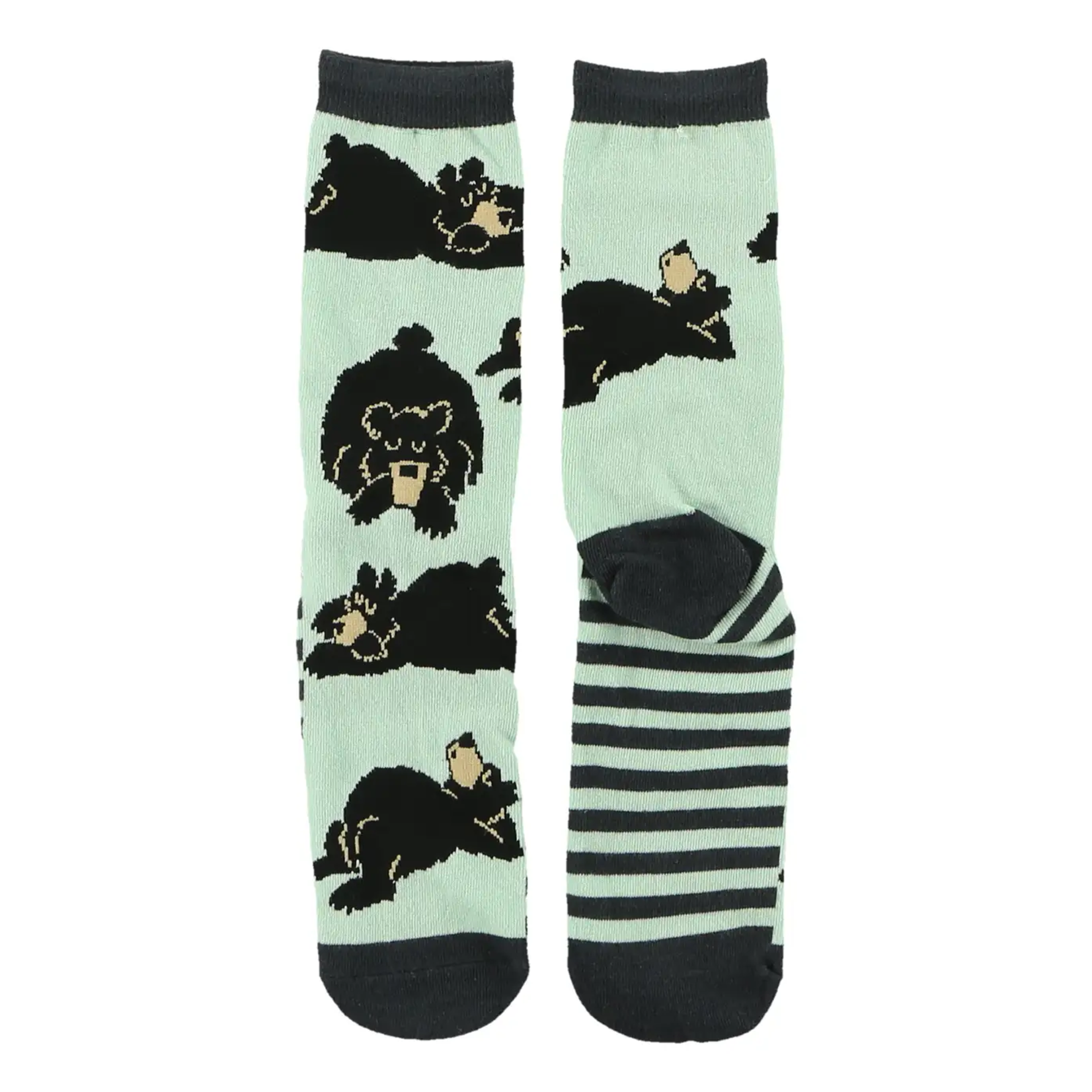 LazyOne Bearly Awake Kid's Socks