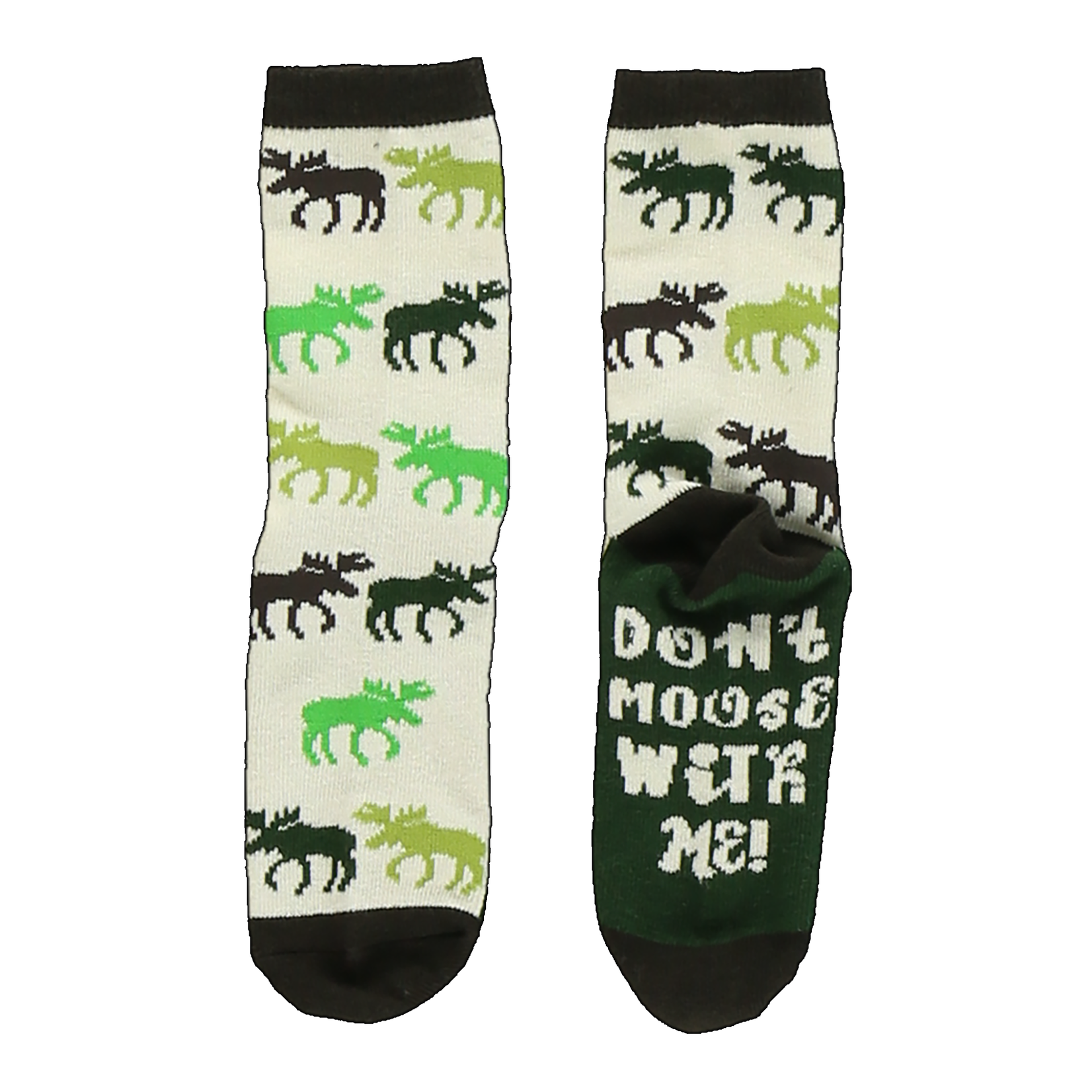 LazyOne Don't Moose With Me Kid's Socks