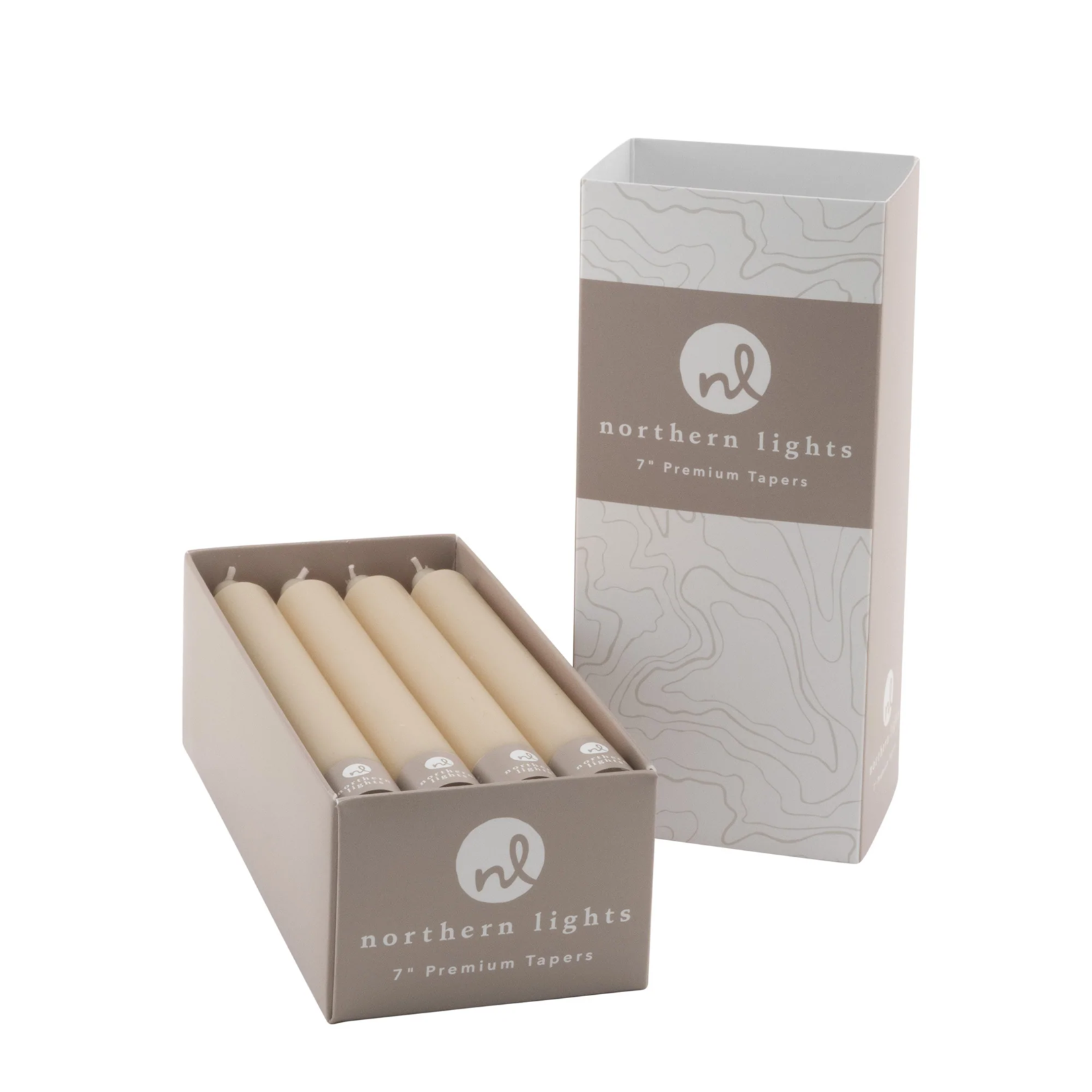 Northern Lights 7" Taper Candle