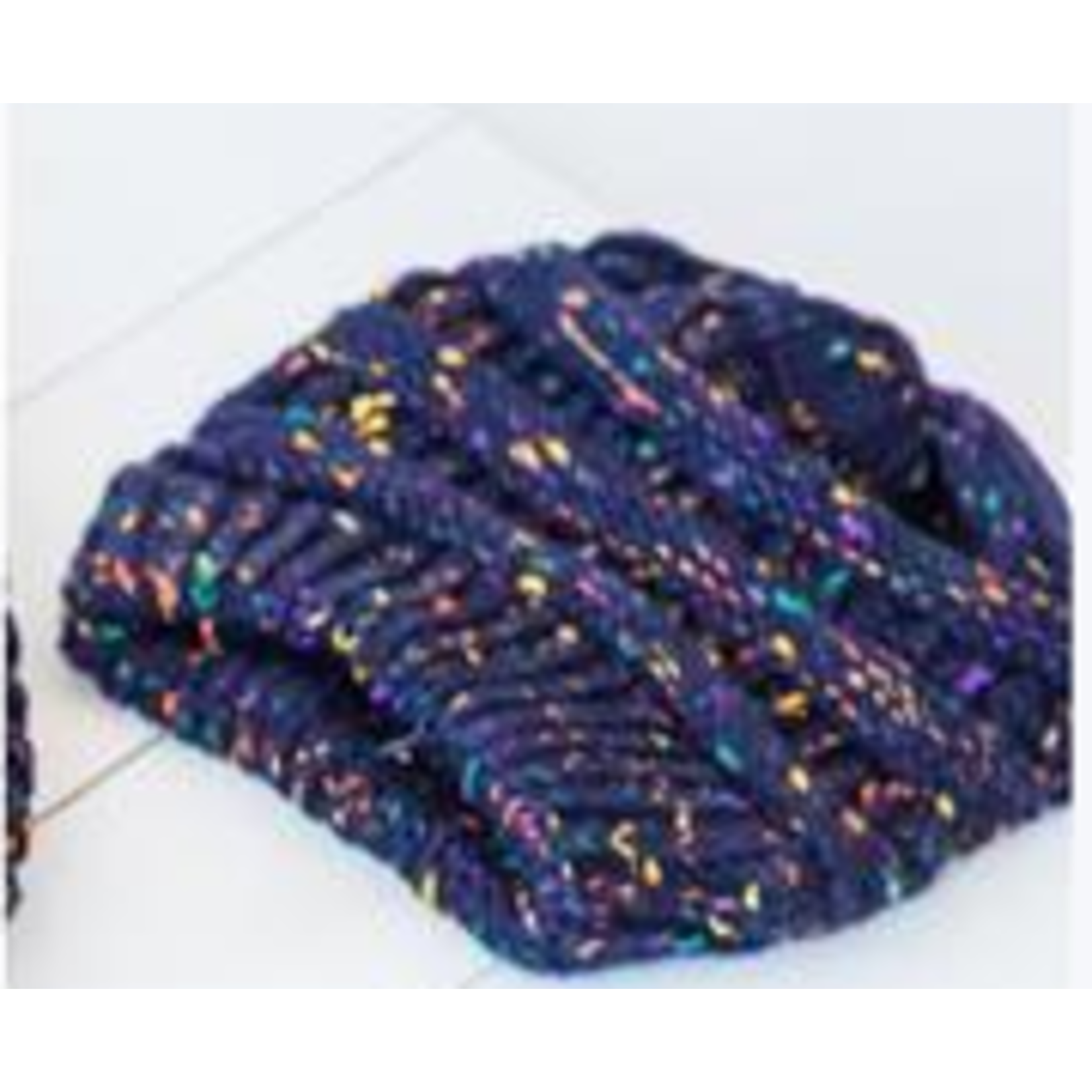 Victoria Leland Ponytail Knit Cap