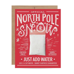 Inklings Paperie North Pole Snow Card