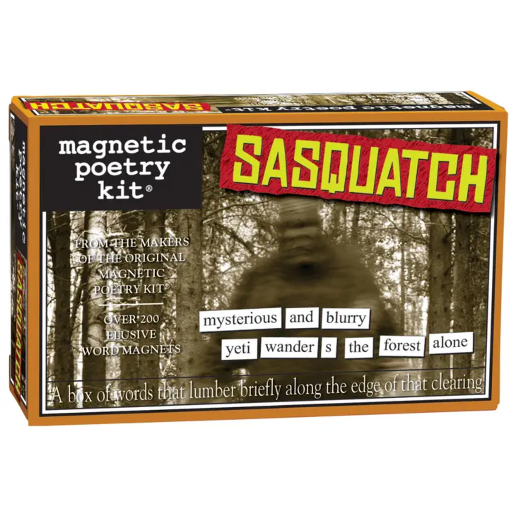 Magnetic Poetry Sasquatch Magnets