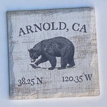 Mill Wood Arnold Stone Coaster