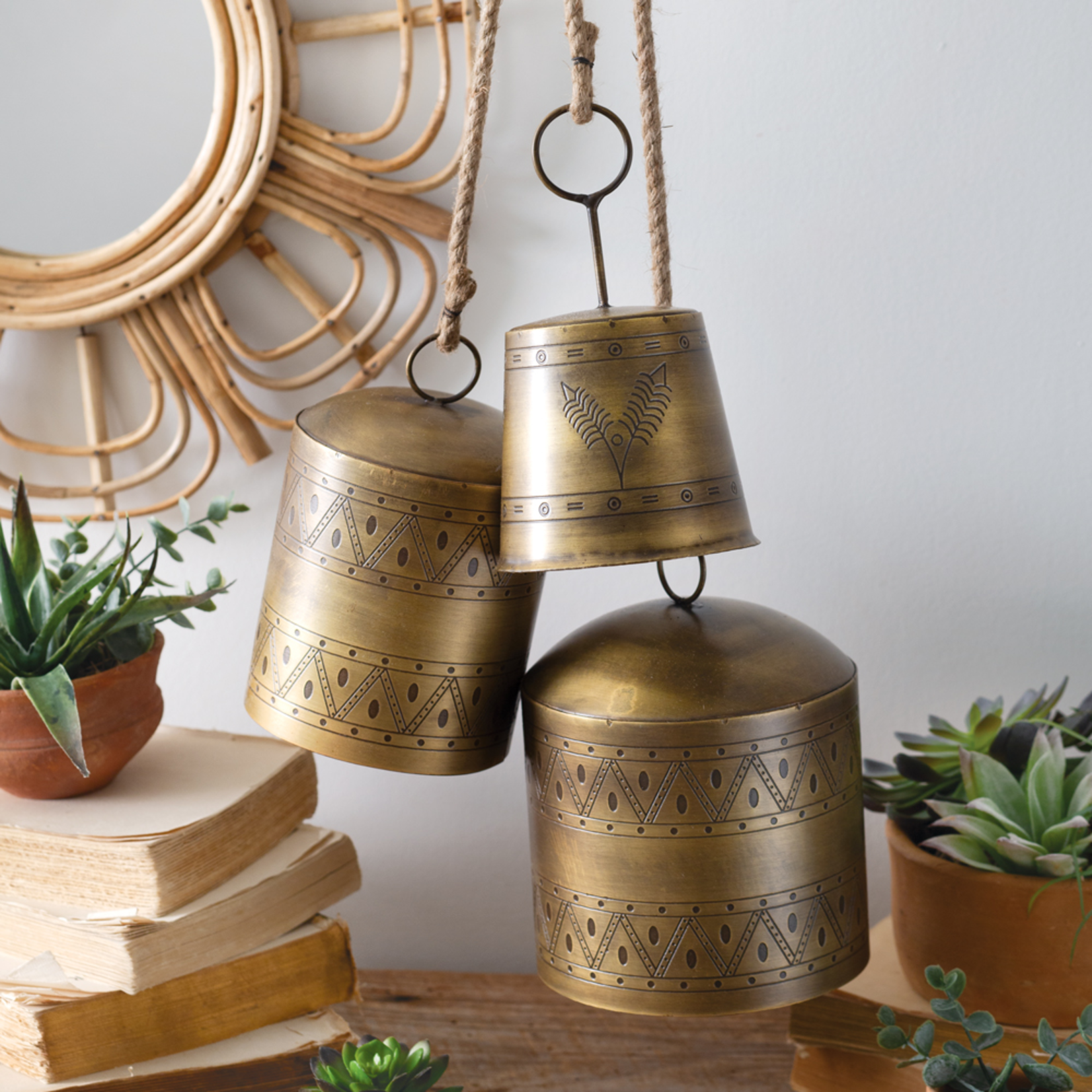 CTW Antique Brass Bell - Timber Home Store