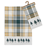 CTW Plaid Christmas Tree Tea Towel